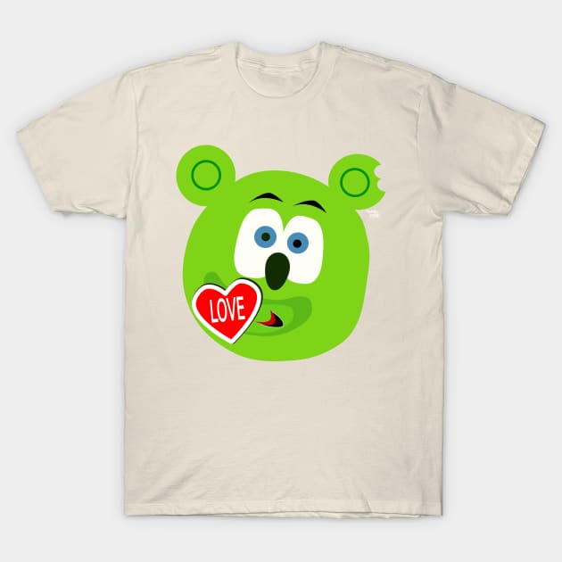 Gummy Bear - Love Kiss T-Shirt by Aurealis